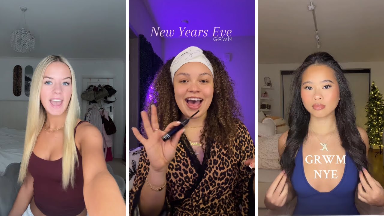 GRWM for New Year&rsquo;s Eve 2026 | Get Ready With Me TikTok Compilation