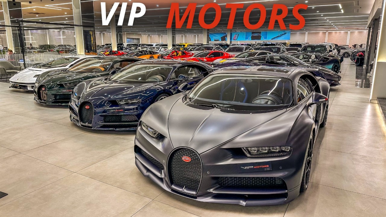 Inside Dubai’s Most Insane Hypercar Showroom | Bugatti , Ferrari & Vip Motors