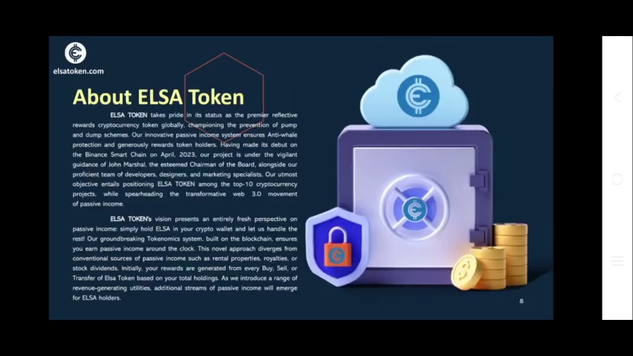 NEW CRYPTO PLAN ELSA TOKEN