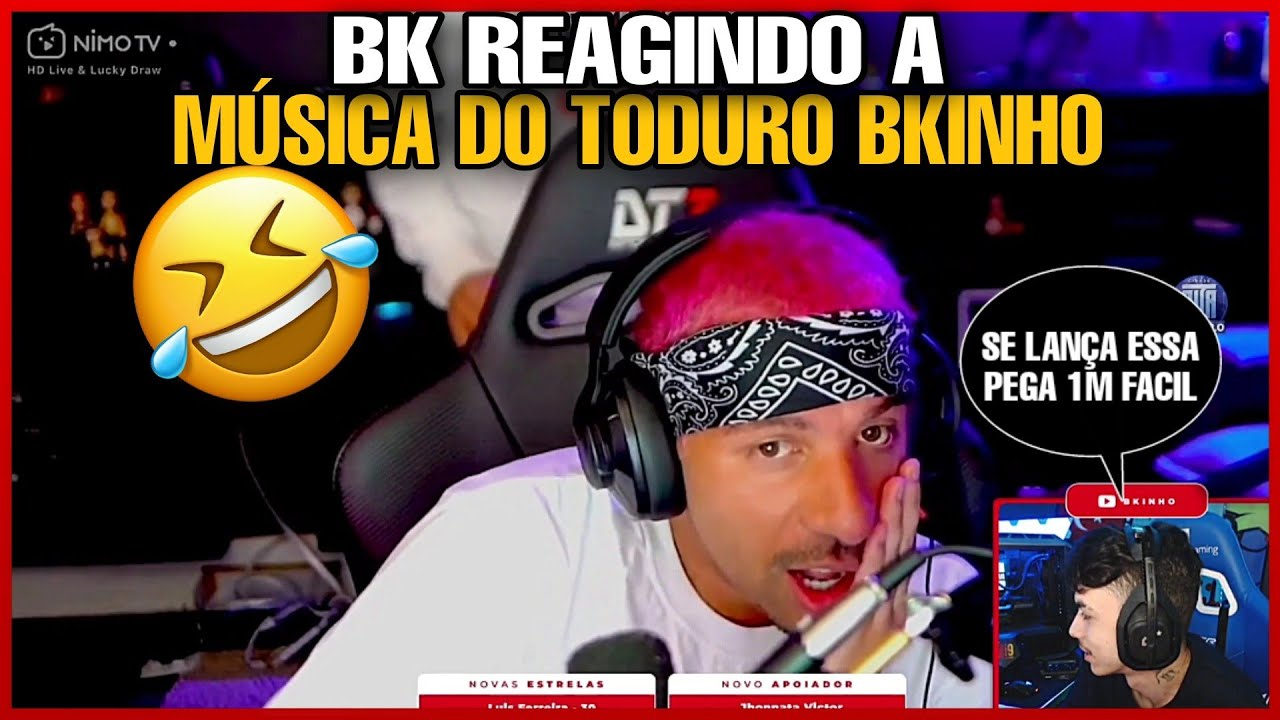 BK REAGIND0 A M&Uacute;SICA DO TODURO BKINHO &bull; FC BKINHO CLIPES