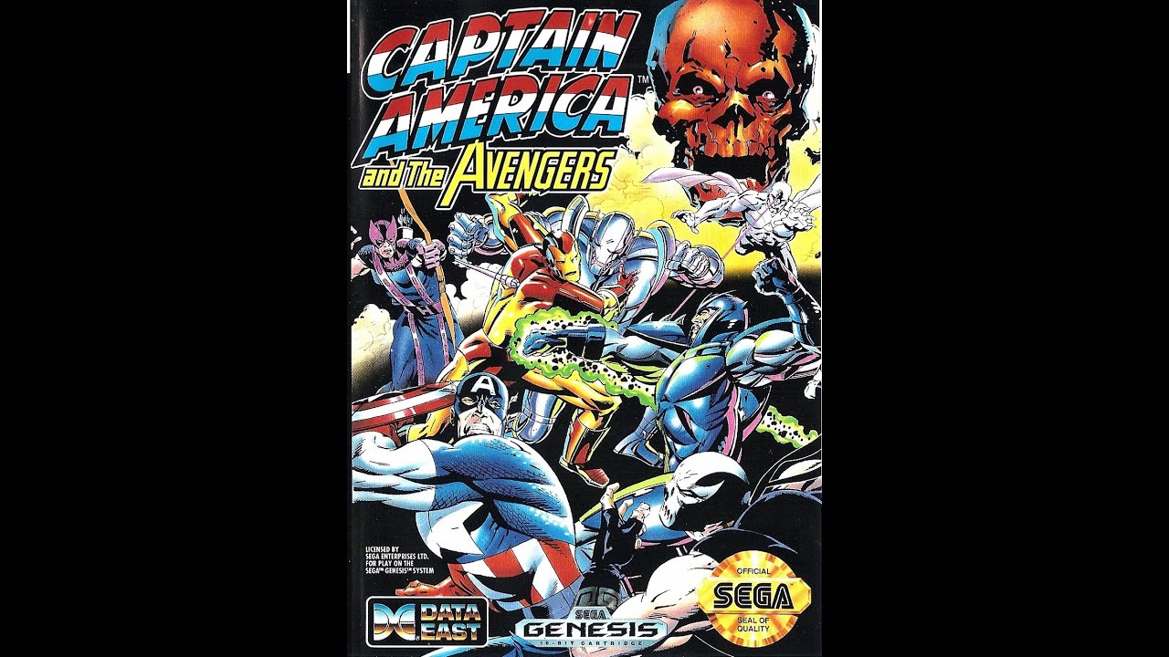 Sega Genesis / Mega Drive-Longplay-Captain America And The Avengers 4K (U) [VISION]