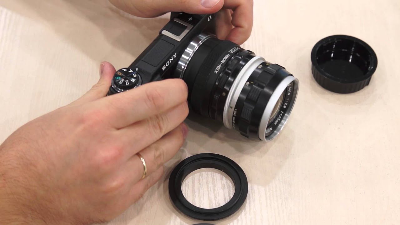 Съемка макро на NEX-6 с реверсивным кольцом