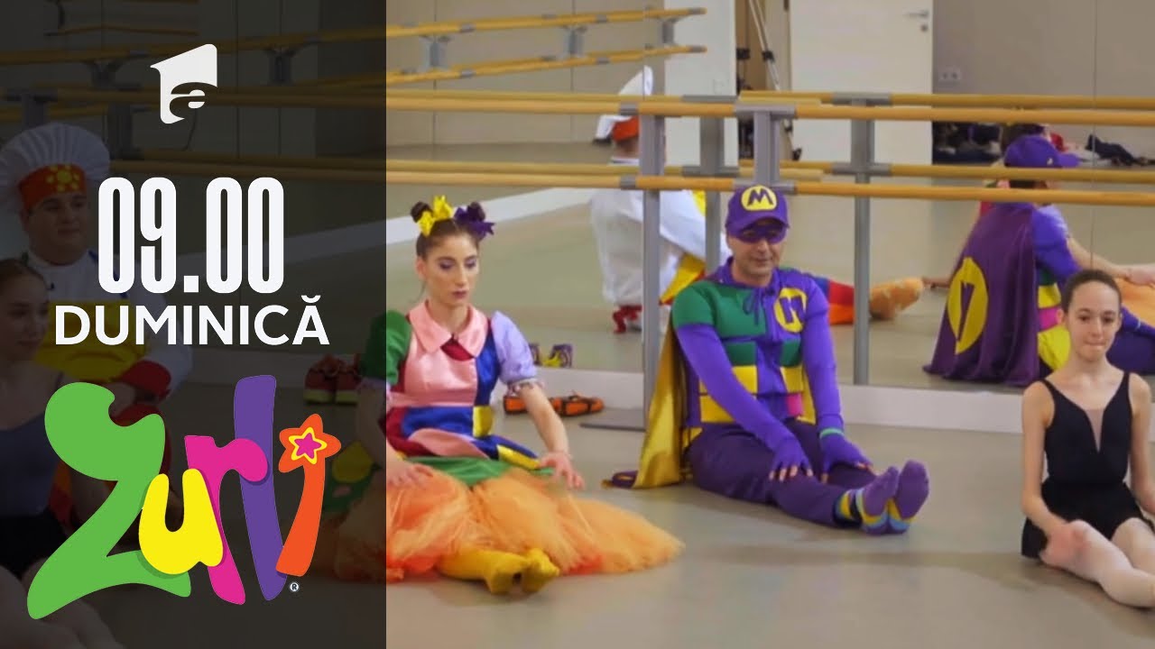 Casa Zurli | Gașca Zurli, la ora de balet