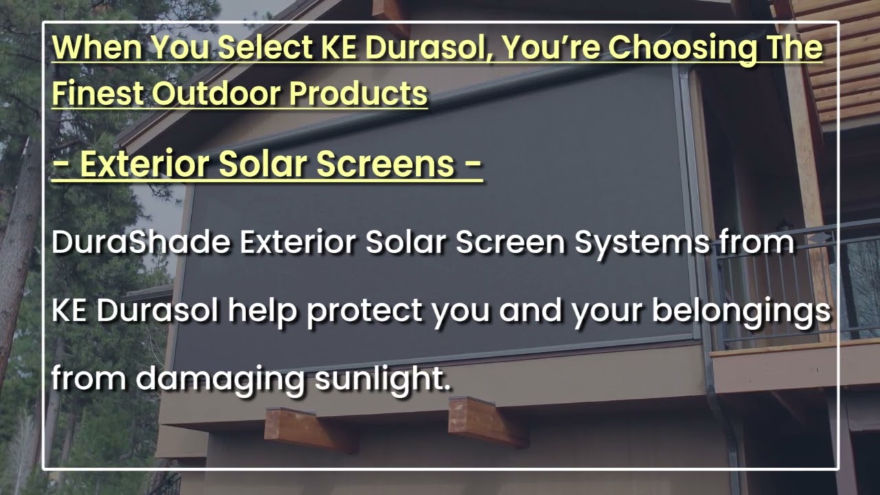 Durasol Awnings Denver