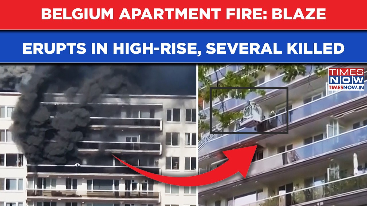Belgium Apartment Fire: Several Killed, Mutliple Injured As Massive Fire Engulfs High Rise