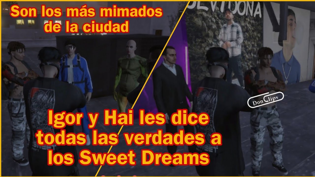 Igor y Hai les dice todas las verdades a los Sweet Dreams 😱 Jacky Génesis Axozer #marbella #donclips