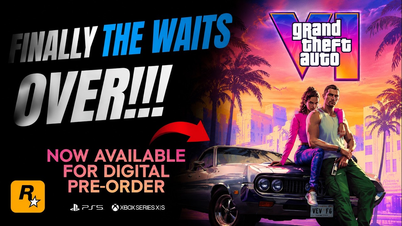 GTA 6 PRE-ORDERS START JUNE 25! 😱 The Wait Is Finally Over! | GTA VI Update@saarshinejr