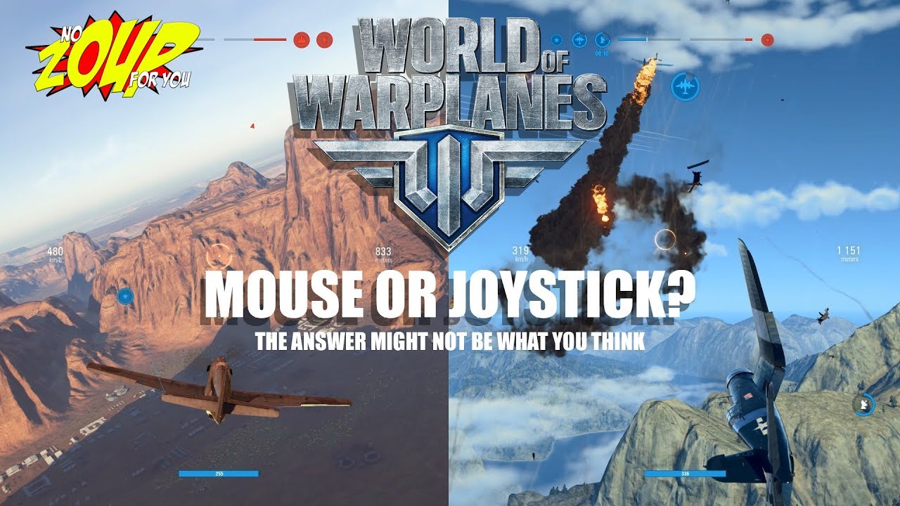 World of Warplanes - Should you use a Mouse or Joystick?
