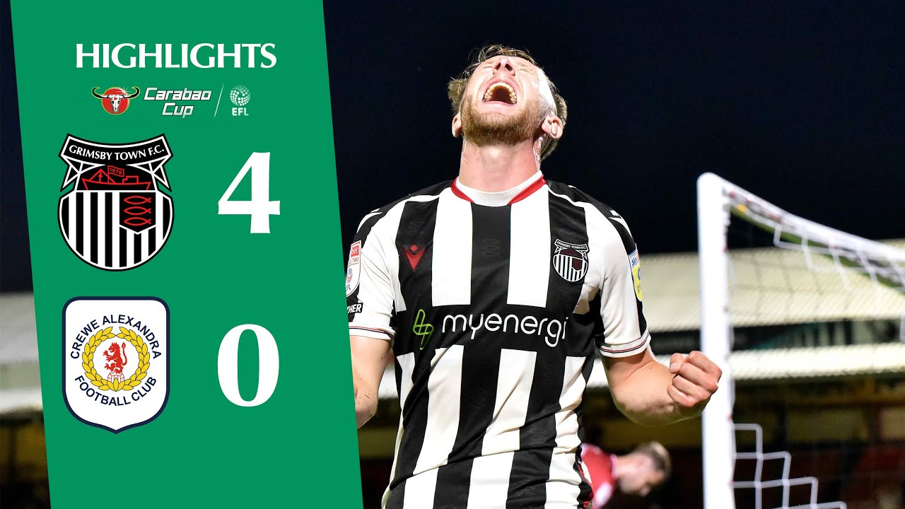 Grimsby Town v Crewe Alexandra | Highlights