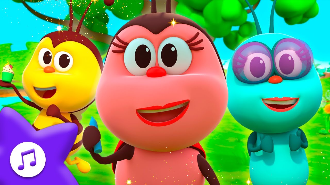 Los Tres Bichitos 💖 Amor y Amistad 💖 Para Bebés 🌈Canción Infantil | Bichikids