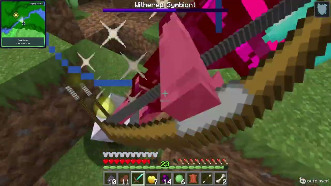 withered symbiont training (cause i suck)#minecraft