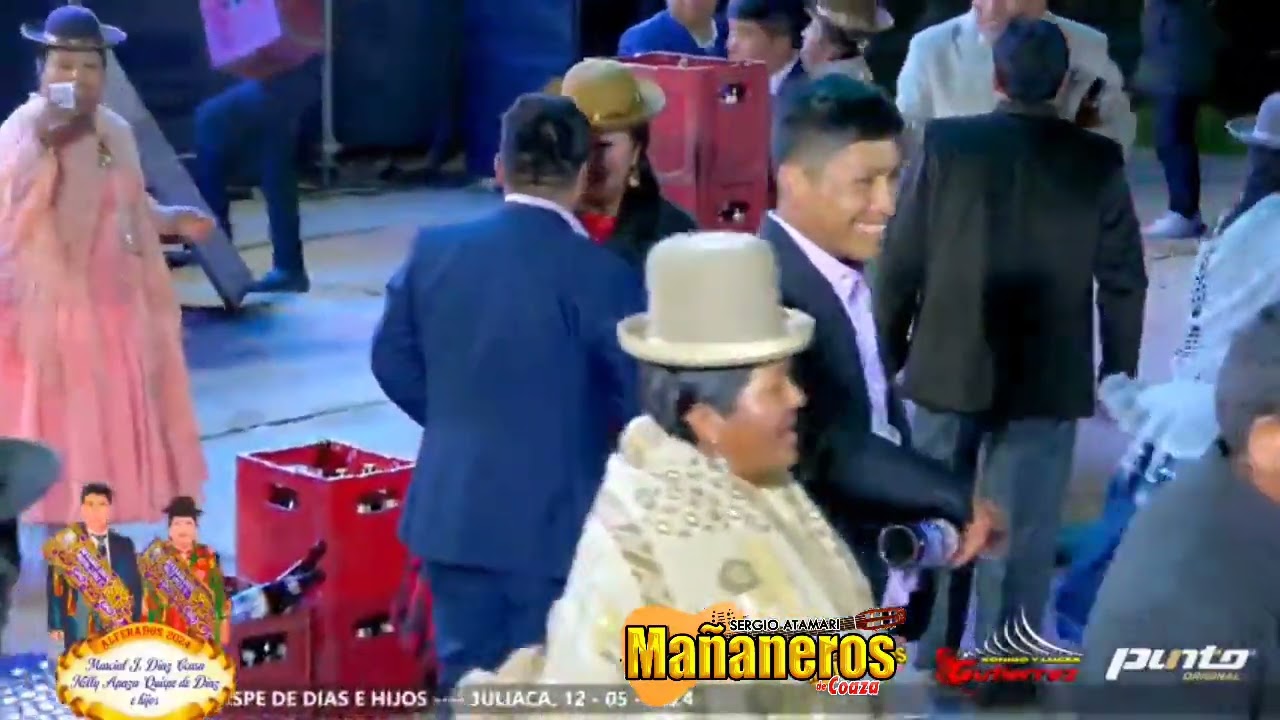 MAÑANEROS DE COAZA EN Vivo 2024 Juliaca PARRANDA: CERVECITA Y CHICHITA