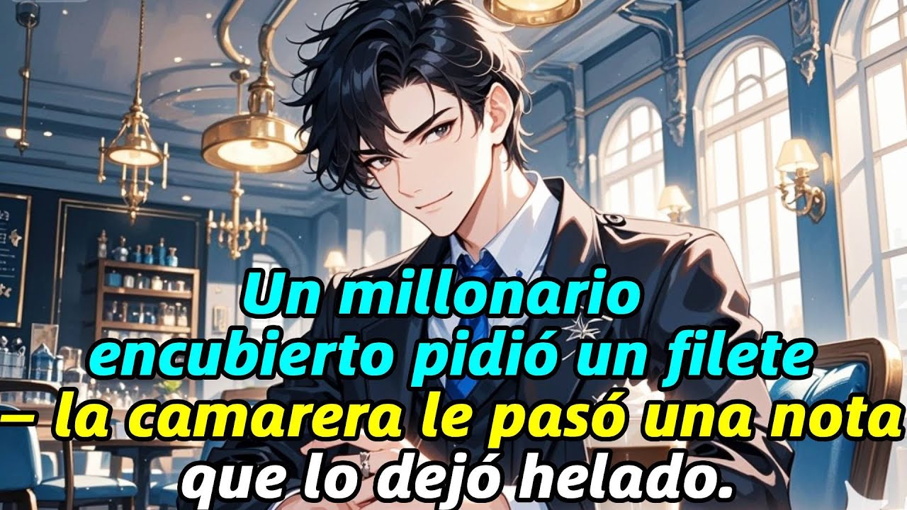 Un millonario encubierto pidió un filete — la camarera le pasó una nota que lo dejó helado.