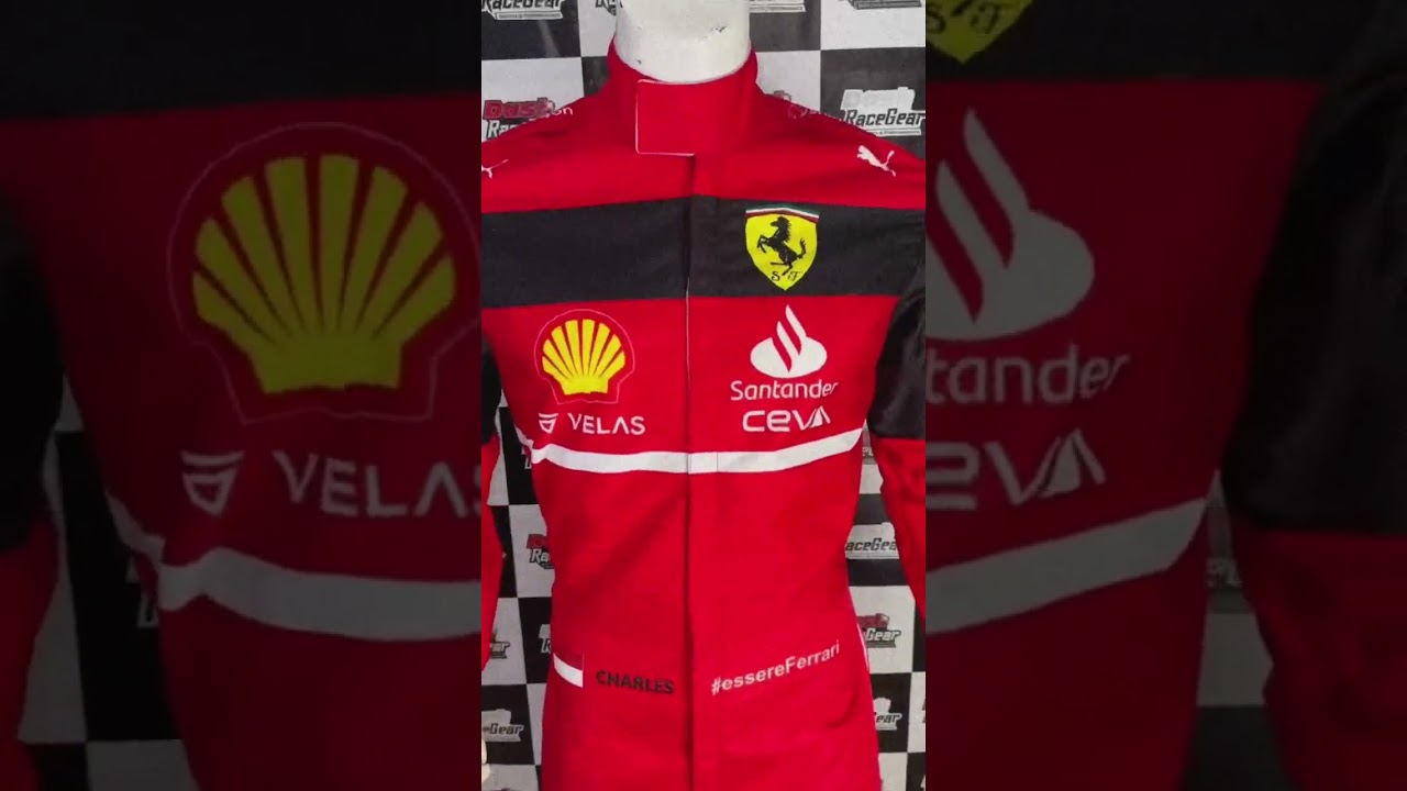 Charles Leclerc 2022 Race Suit | Official F1 Replica by Dash Racegear 🏎️🔥