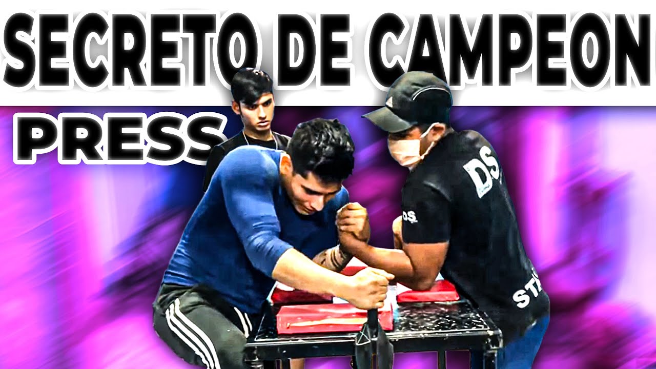 CAMPEÓN NACIONAL desvela TRUCOS y TÉCNICAS del PRESS para la LUCHA de BRAZOS (JUANKA CLUB SAYAN)