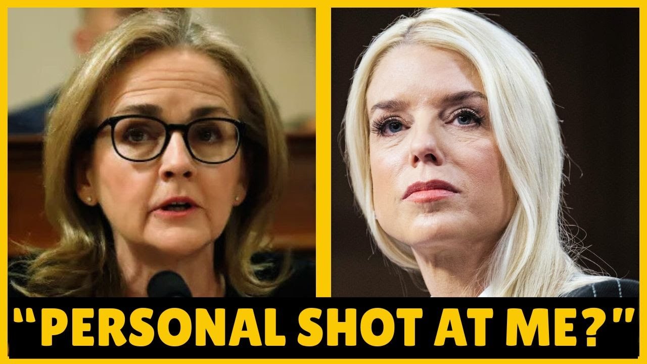 Pam Bondi Clashes with Rep. Madeleine Dean in Heated Capitol Hill Confrontation.