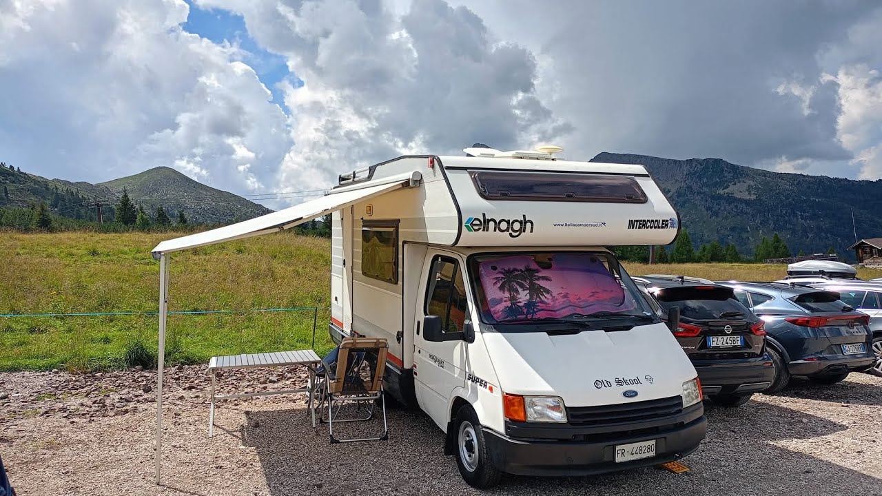 Camper mansardato del 1991