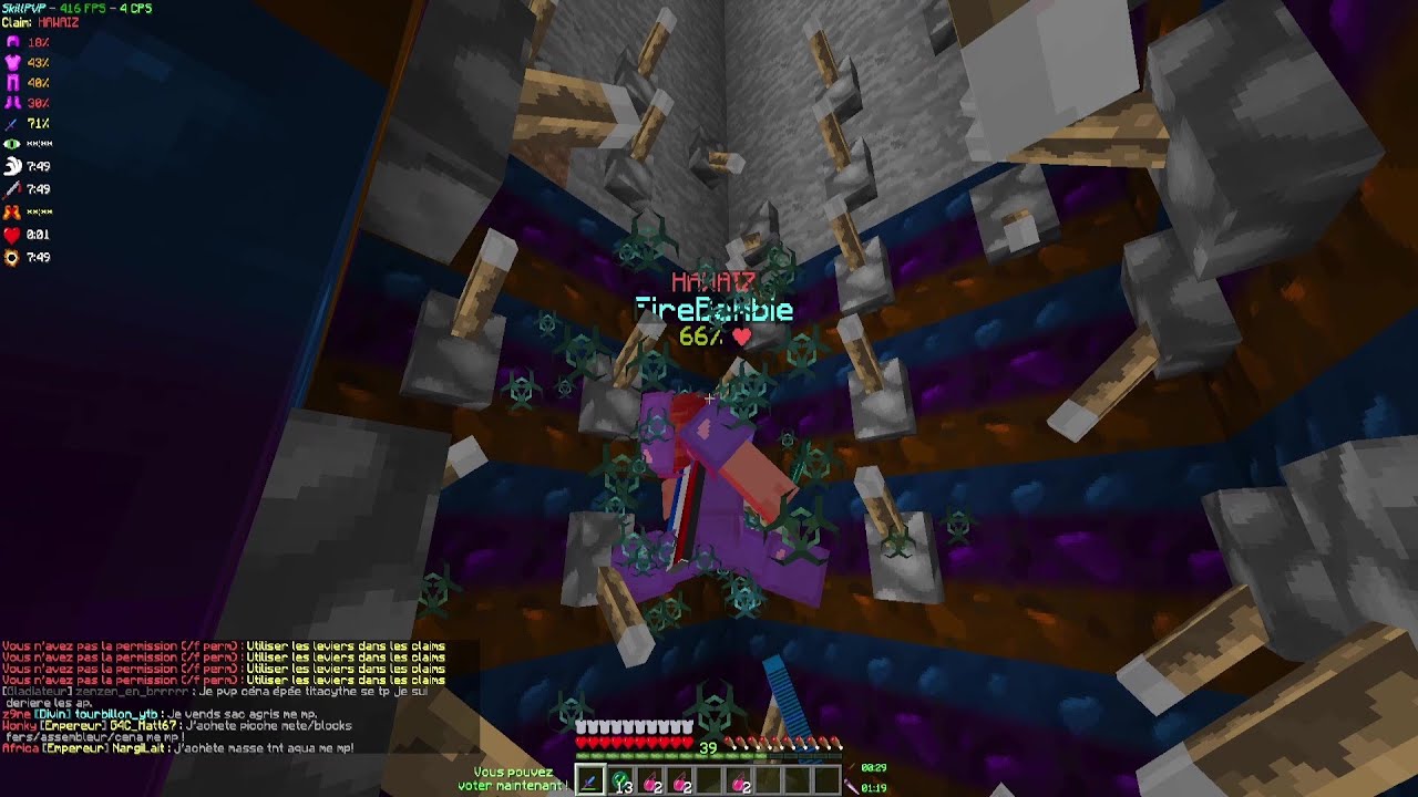 J'HUMILIE une FACTION de TRAPPER sur SkillPvP ! 🤤🤗