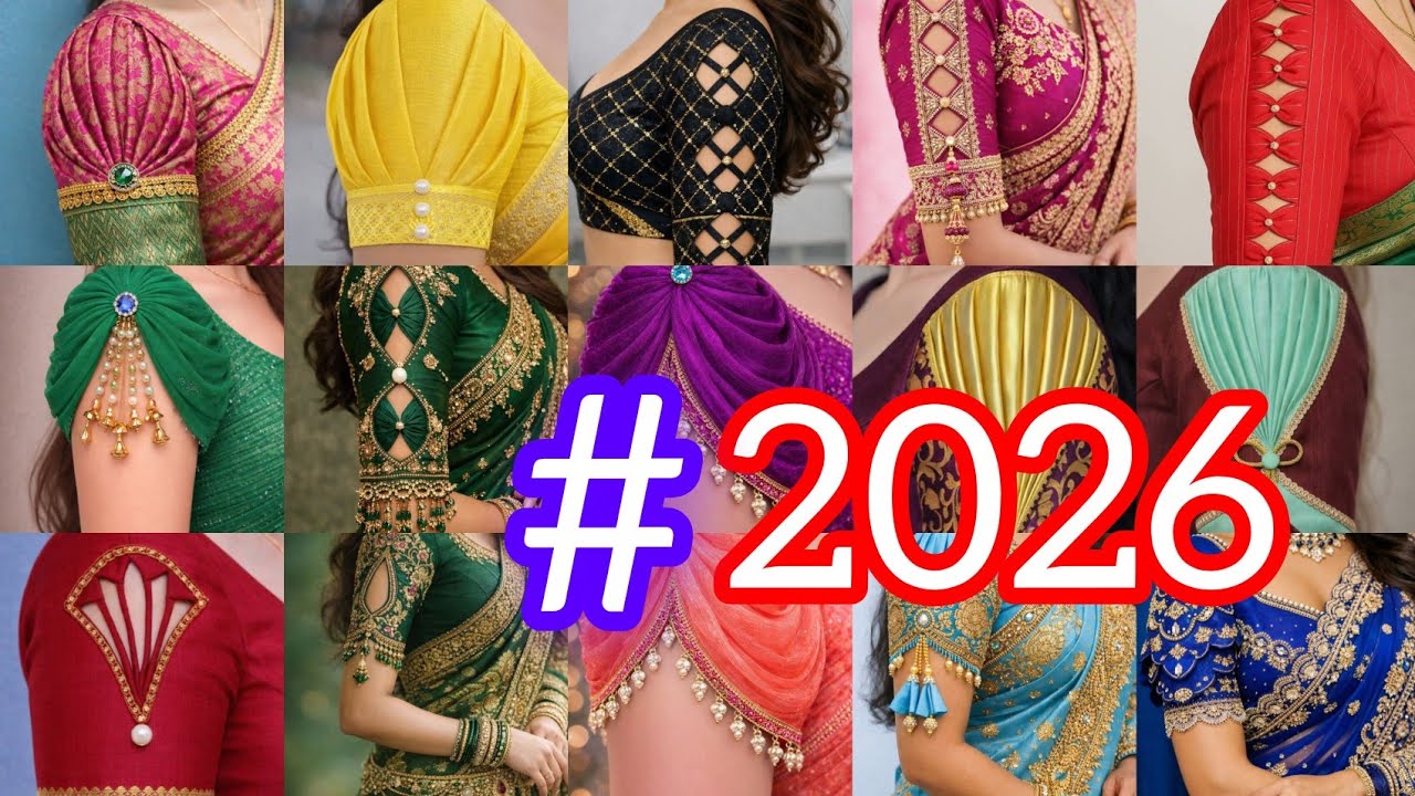 New 🎉Viral blouse Sleeves design 2026/ sleeves design/bahi design/aasteen design/blouse ka design