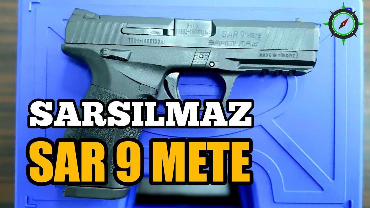 Sarsılmaz SAR9 METE #1 Atışlı Test ve İnceleme - İlk önce PUSULA GARAGE'da
