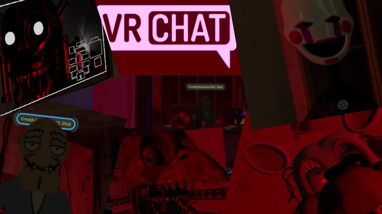 Puppet steals Herbert's mask in FNAF 2 roleplay 😂😂 