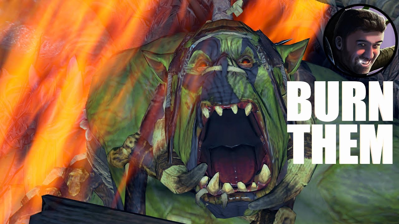When Wurrzag brings a horde of Savage Orcs