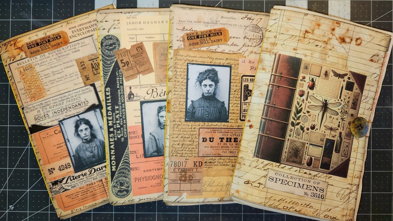 Flip Thru of an few Simple Journals for the shop!