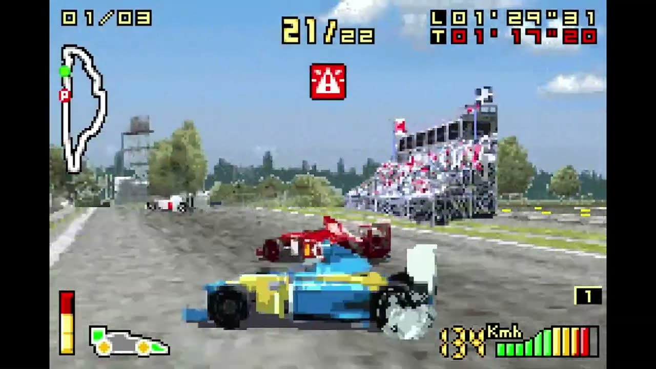 Trying to play formula 1s unhinged Gameboy game | f1 2002 GBA