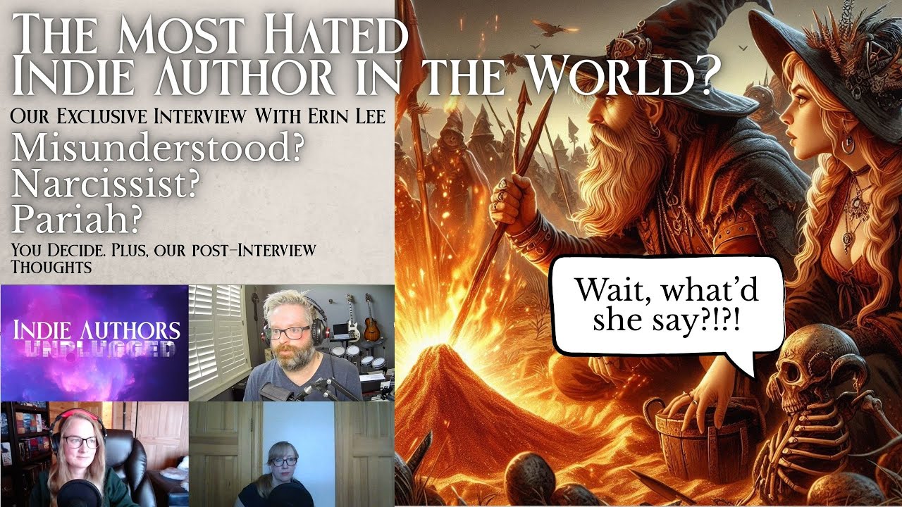 Exclusive&nbsp;Interview with Erin Lee&nbsp;| The Most Hated Indie Author on the Internet?! 😬📚🔥