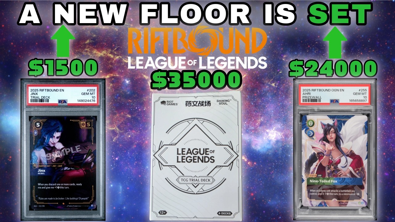 Riftbound Prototype Sold For $35000 | RIFTBOUND TCG | Market Watch
