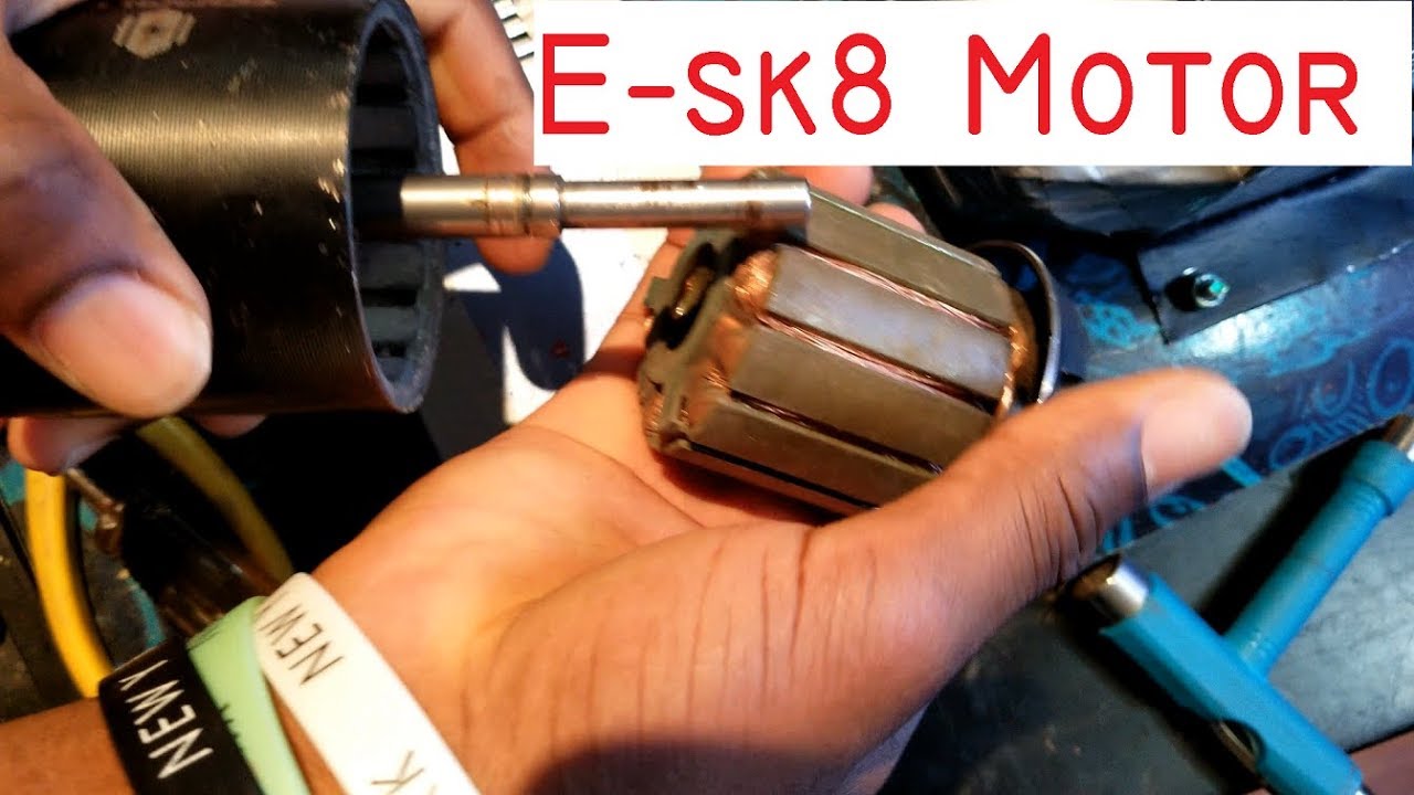 E-sk8 Brushless Motor repair- cleaning - fix - Torque Board motor for electric skateboards