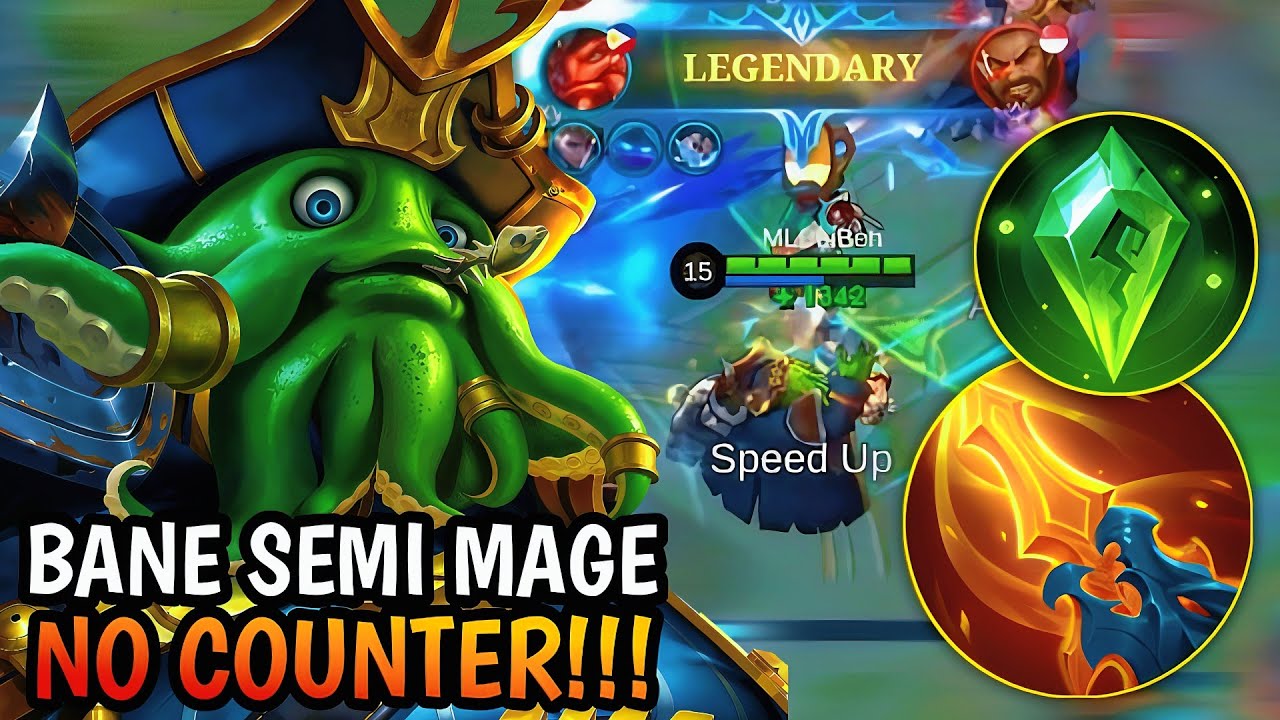 SETT BANE ASAM LAMBUNG TERBARU! INI DIA BANE BUILD EXP LANE 100% TAK TERKALAHKAN| MLBB