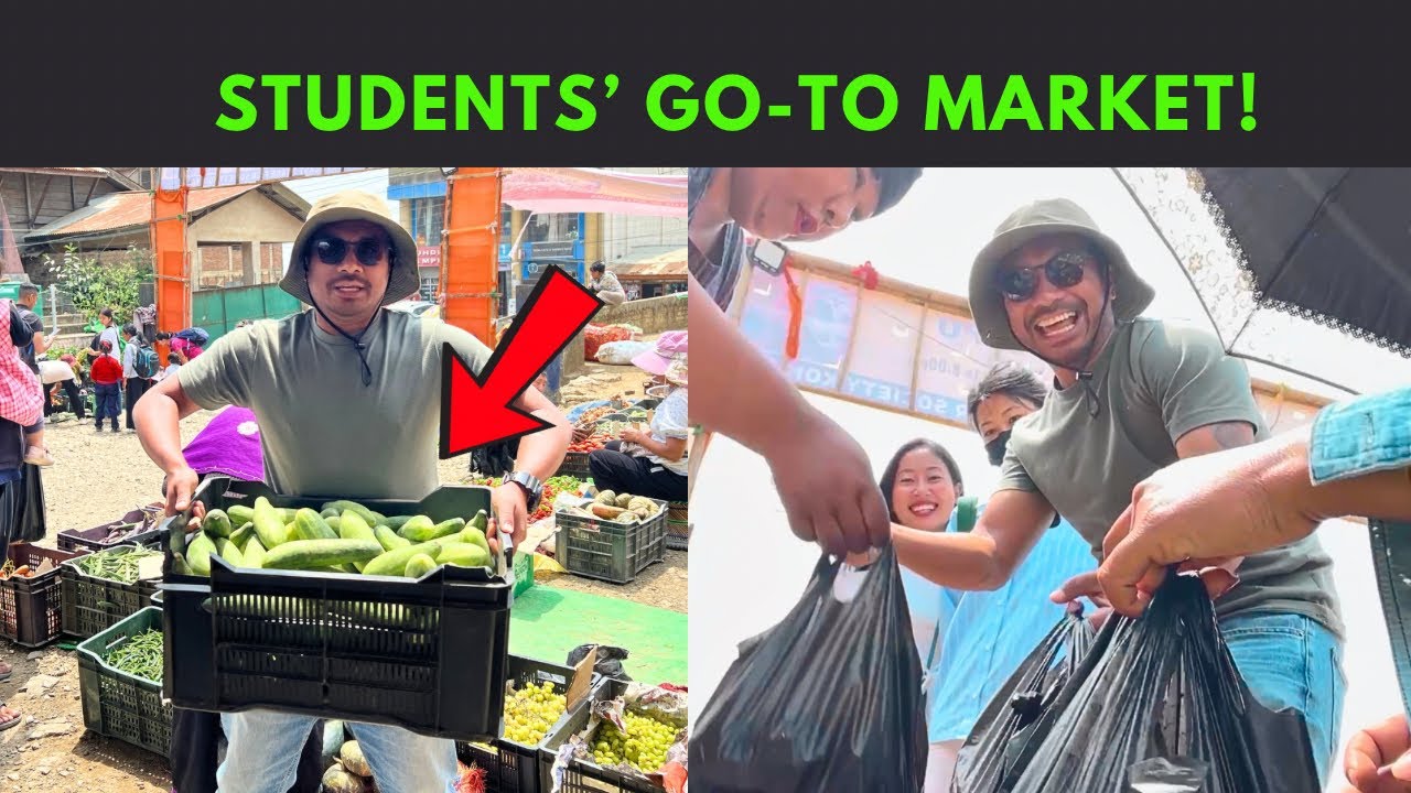 A Visit to Ukhrul’s Wednesday Market | Best Budget Deals for Students & Local Life!
