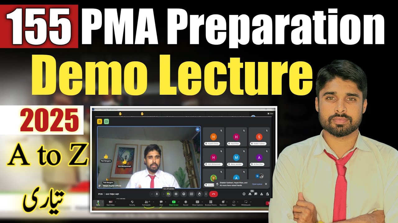 155 PMA Long Course Demo Lecture | PMA 155 Long Course Test Preparation