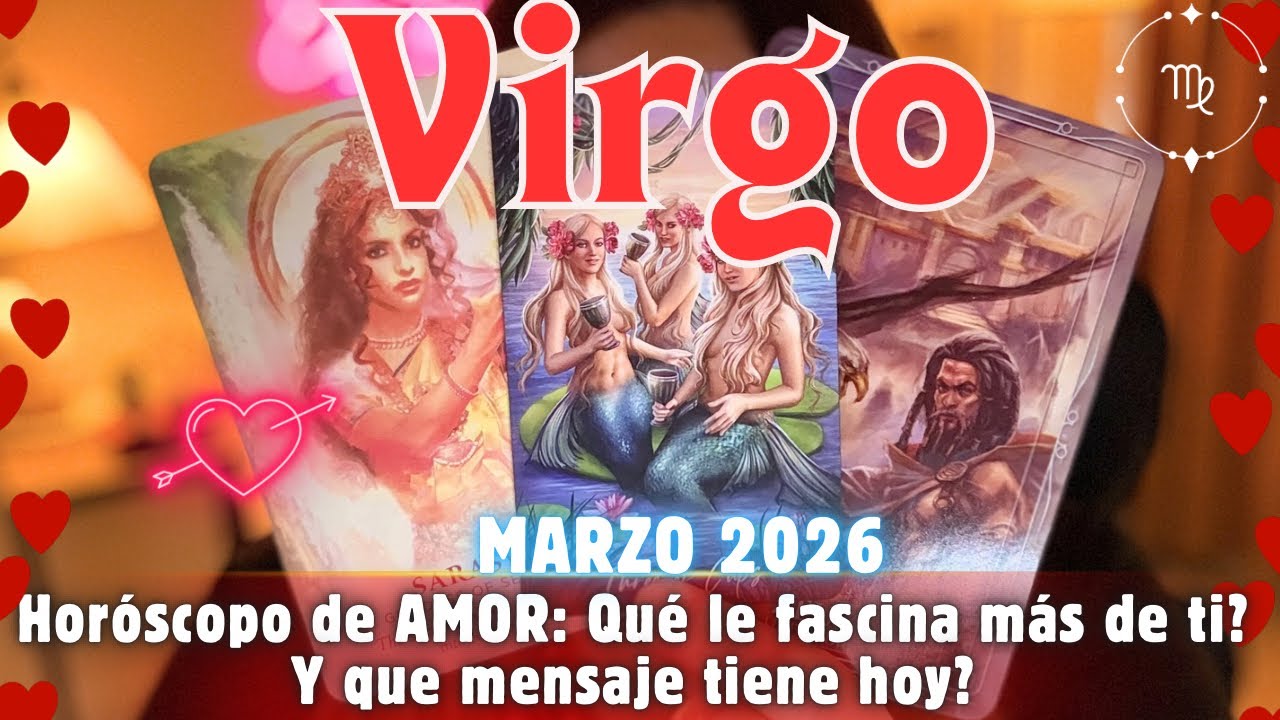VIRGO♍️Tu piel, tus ojos! Silueta! Y mucho más que le fascinan de ti❤️Tiene un mensaje para ti❤️