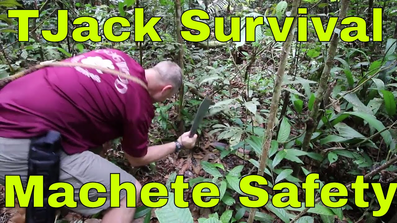 Jungle Machete Safety
