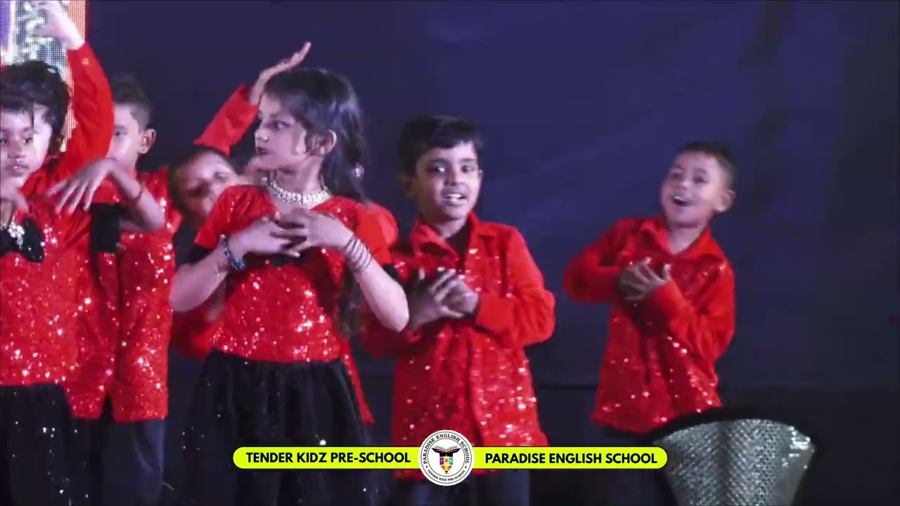 RETRO THEME DANCE | ANNUAL DAY 2025-26 | TENDER KIDZ PRE SCHOOL & PARADISE ENGLISH SCHOOL