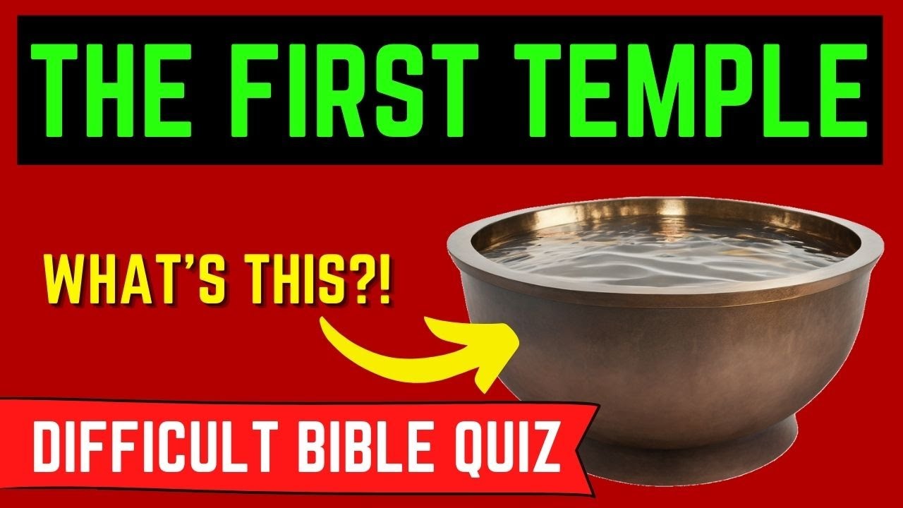 Test Your Bible Knowledge | The First Temple | Bible Quiz