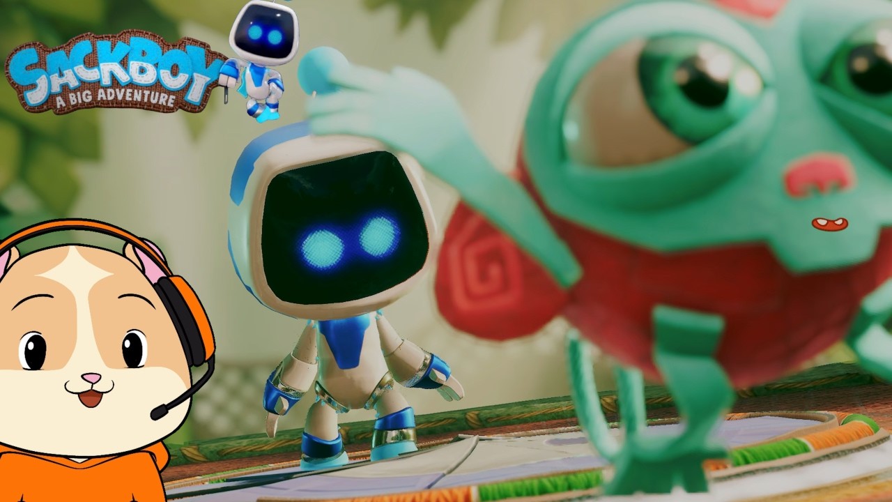 ASTRO SAVE THOSE WHOOP WHOOPS! Sackboy: A Big Adventure Part 3