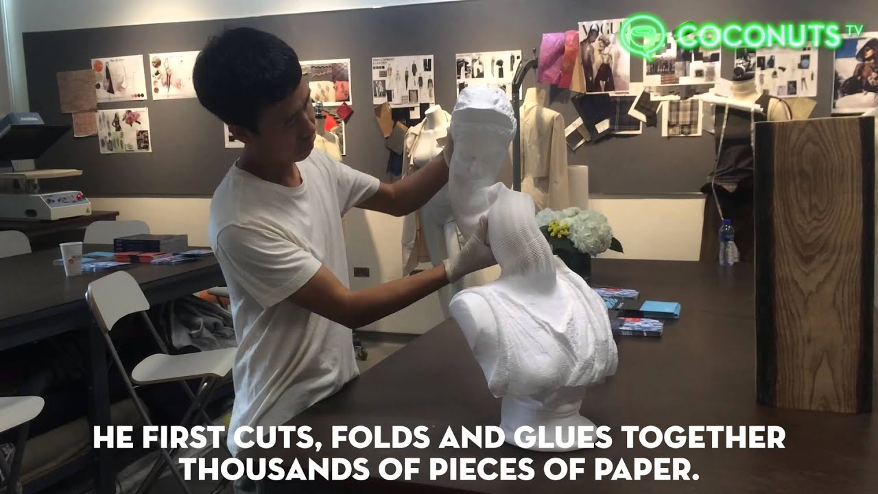 Chinese artist Li Hongbo's mind-boggling paper sculptures | Coconuts TV
