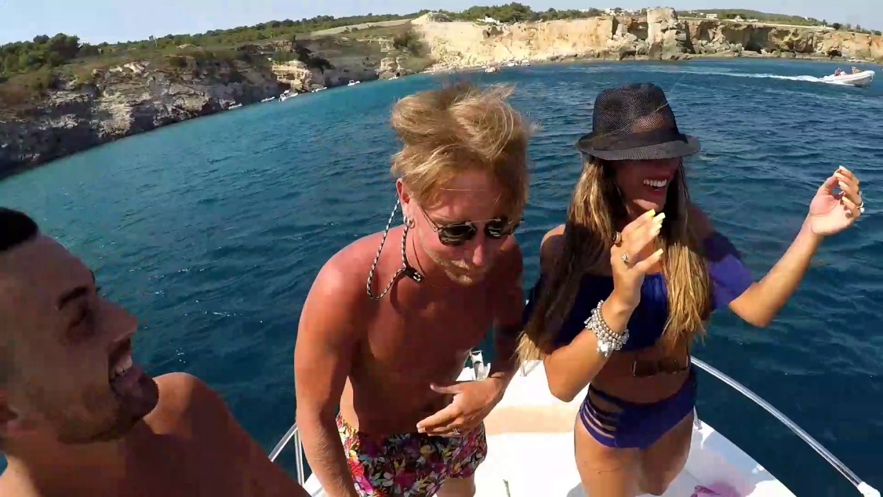 PUGLIA - SALENTO - CASTRO MARINA on Boat ! IDEA 58 - LUPO DI MARE