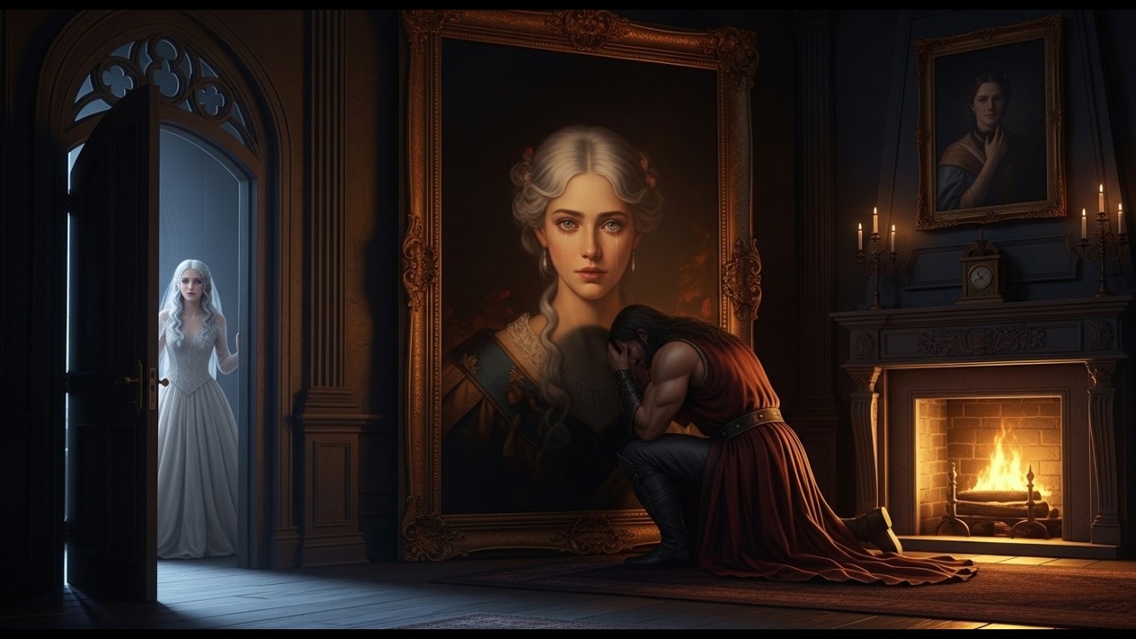 She Was Sold to the Alpha King He Spent Their First Night Crying Over the Portrait of His Dead Luna