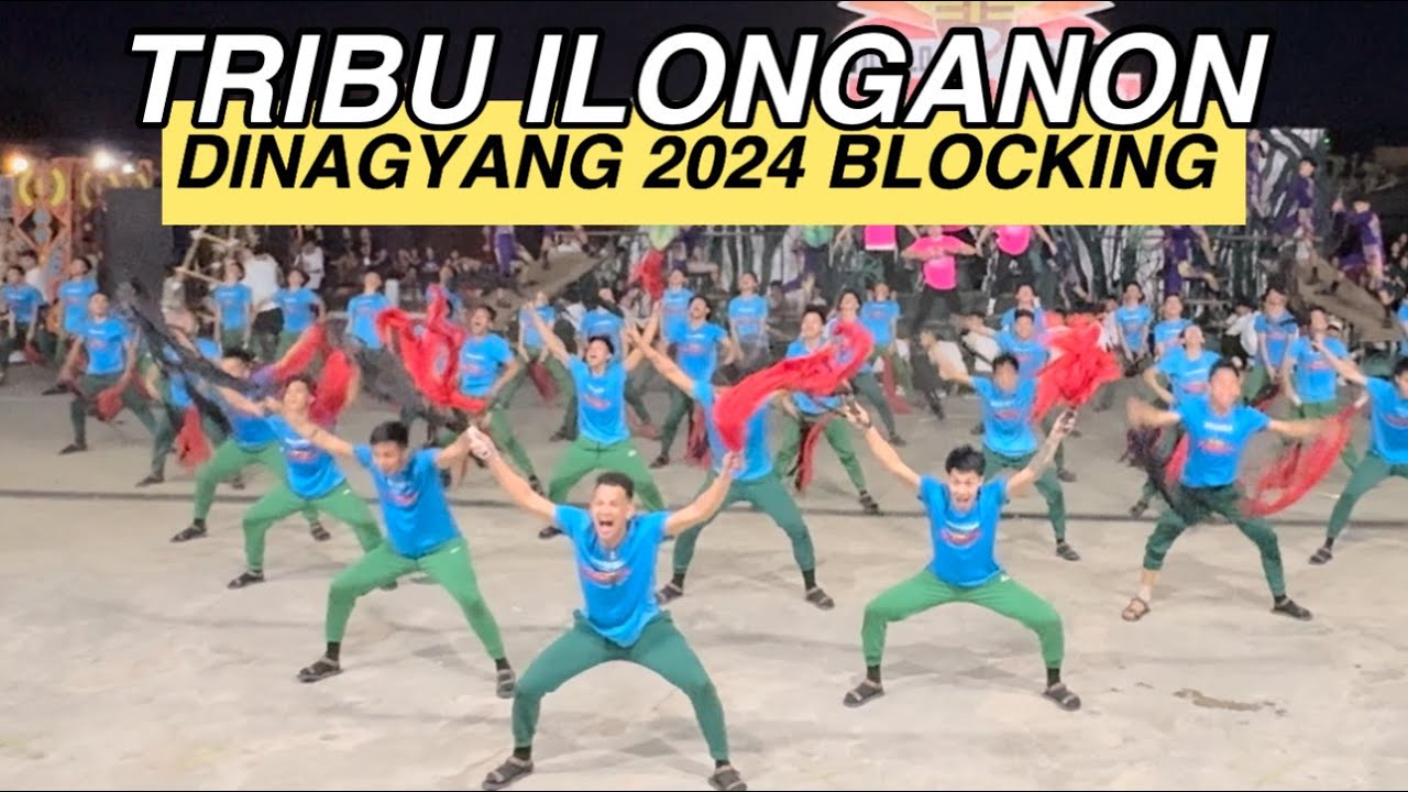 TRIBU ILONGANON BLOCKING DINAGYANG FESTIVAL 2024 #dinagyang2024