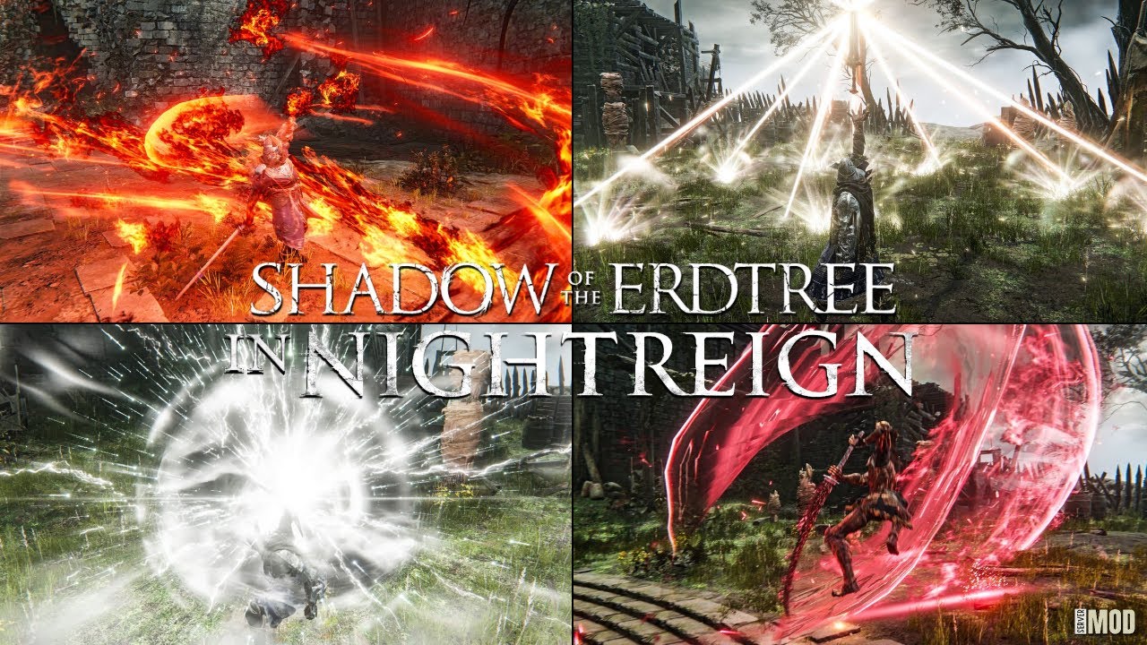 Shadow of the Erdtree & Dark Souls 3 Weapons in NIGHTREIGN Mod | Elden Ring Nightreign Mods