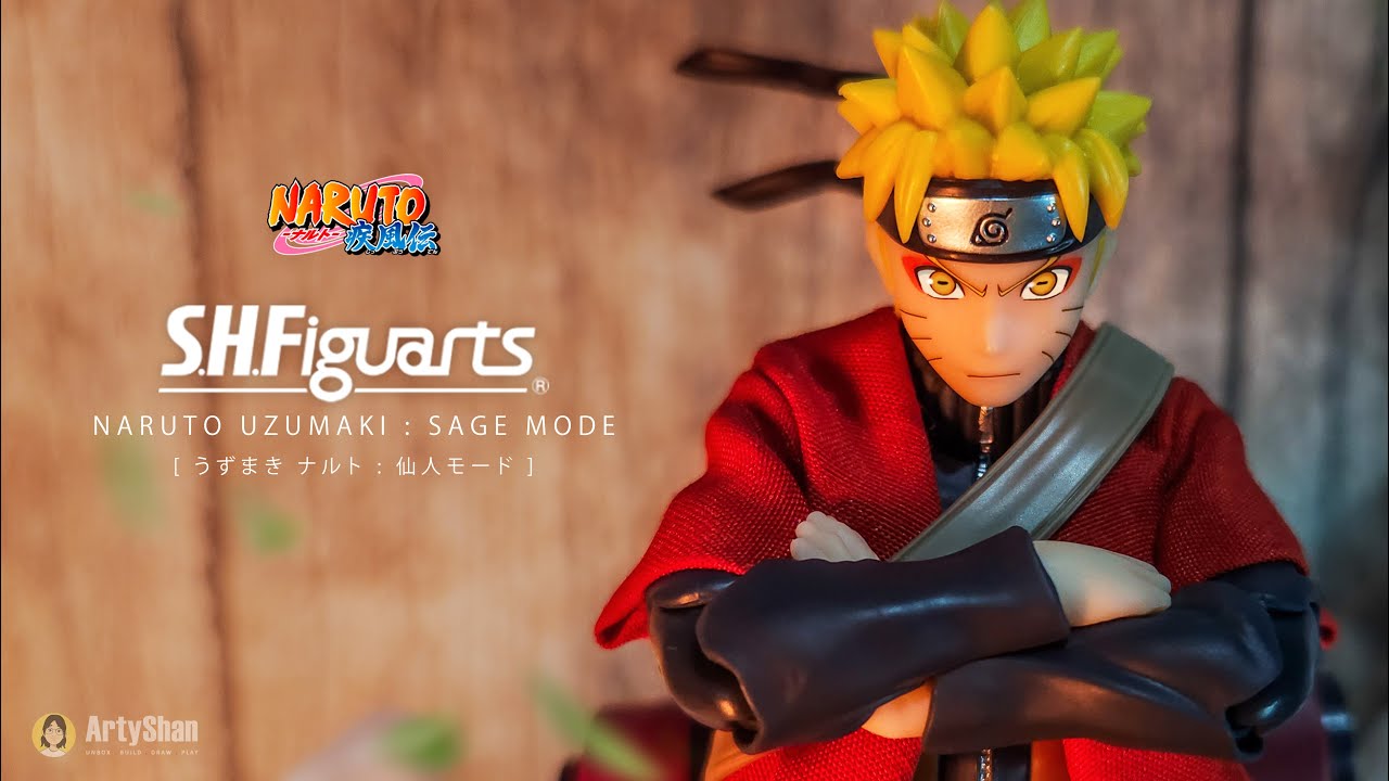 SHF Naruto Uzumaki (Sage Mode) Unboxing & Review