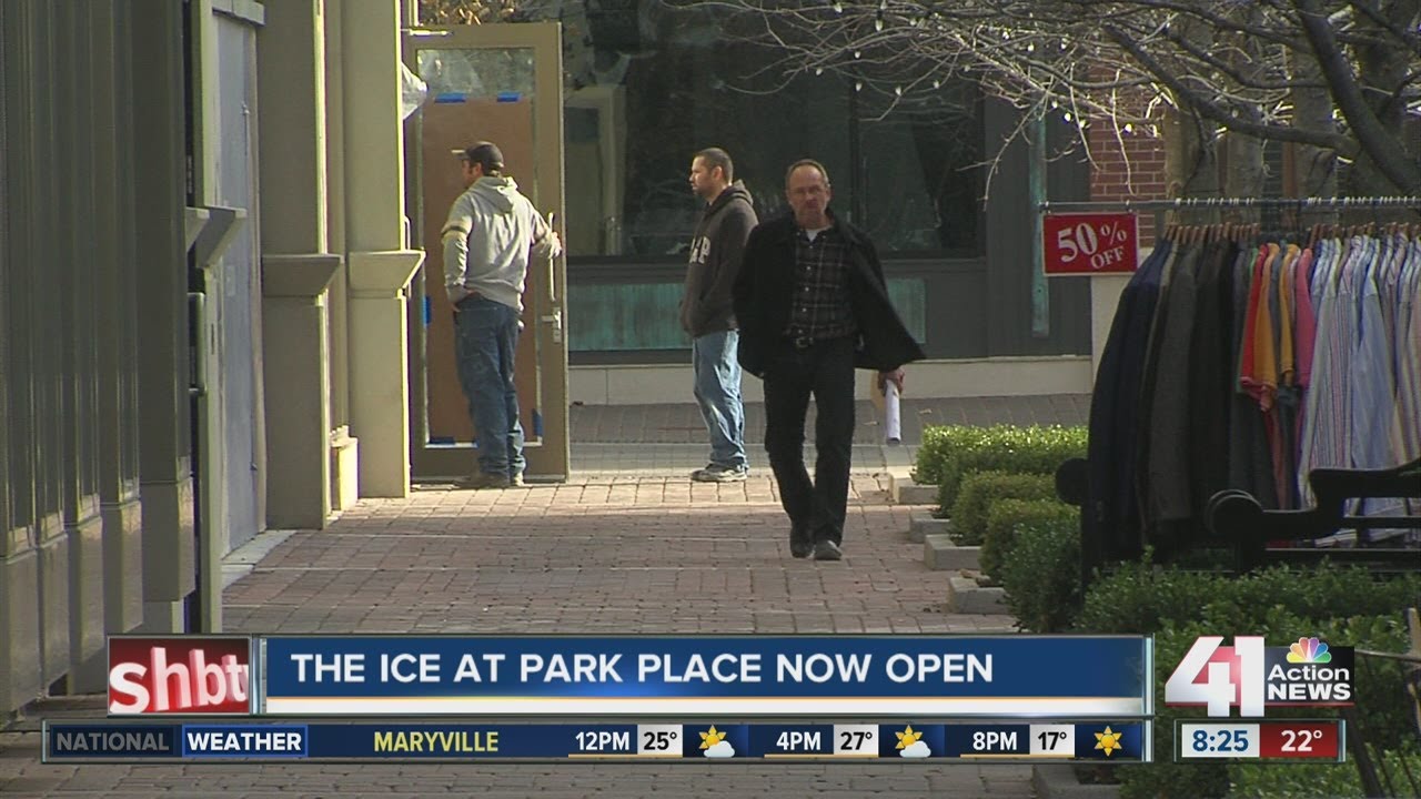 Meteorologist Michelle Apon on the ice