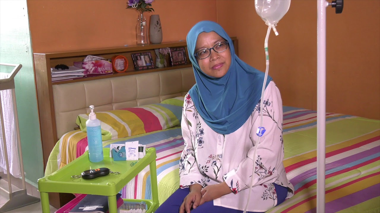 Continuous Ambulatory Peritoneal Dialysis (CAPD) Process at Home