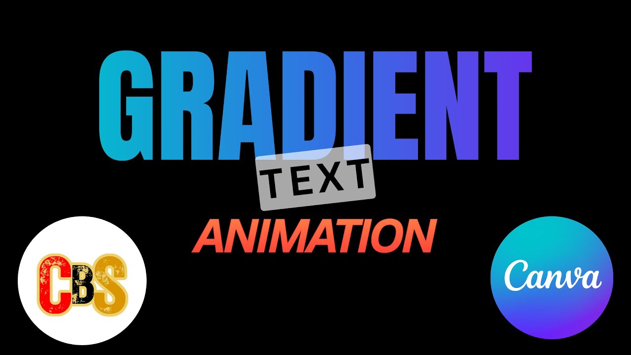 Create Stunning Animated Gradient Text in Canva | Step-by-Step Tutorial 🚀