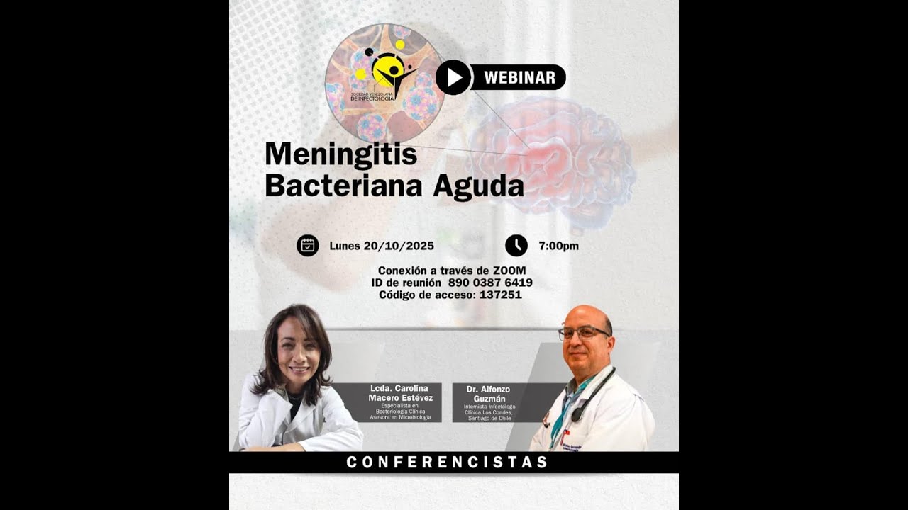 Webinar: Meningitis Bacteriana Aguda
