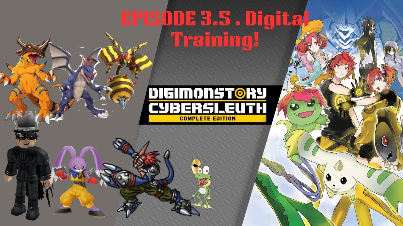 Digimon Cybersleuth EP.3.5 Digital Training! (Card challenge)